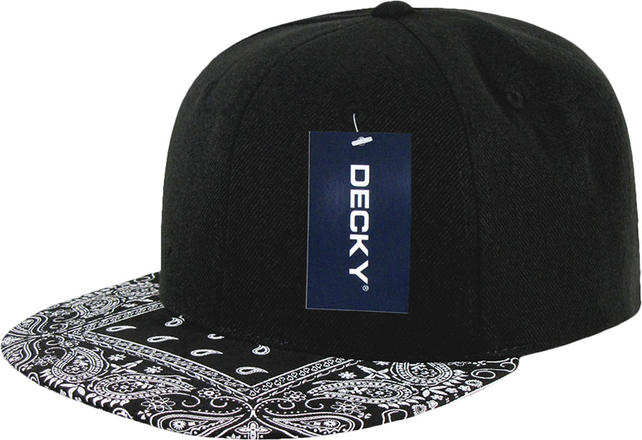 Decky Bandanna 6-panel Snapback Caps
